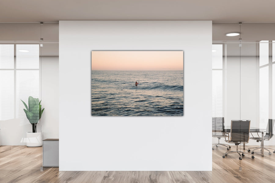 Waiting for the Wave Wall Art Print